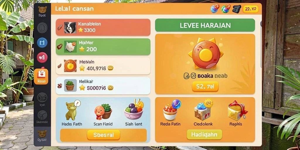 gacormega - Karakter yang bisa dikustomisasi sesuai selera.